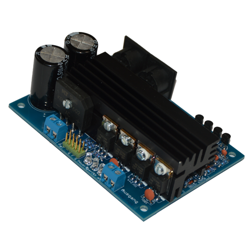 The Booster module Power-Pack PPS3A is a power amplifier for Selectrix controlled model railways to increase the maximum track current capacity of the system. The digital format amplified by the Power-Pack corresponds to what is provided via the PX-bus.