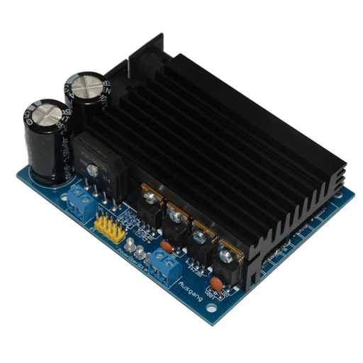 The Booster module Power-Pack PPS6A is a power amplifier for Selectrix controlled model railways to increase the maximum track current capacity of the system. The digital format amplified by the Power-Pack corresponds to what is provided via the PX-bus.